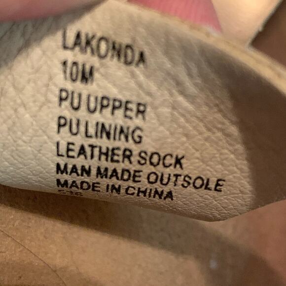 Steve Madden Lakonda Thong SANDAL Rose Gold 10M - Picture 7 of 8